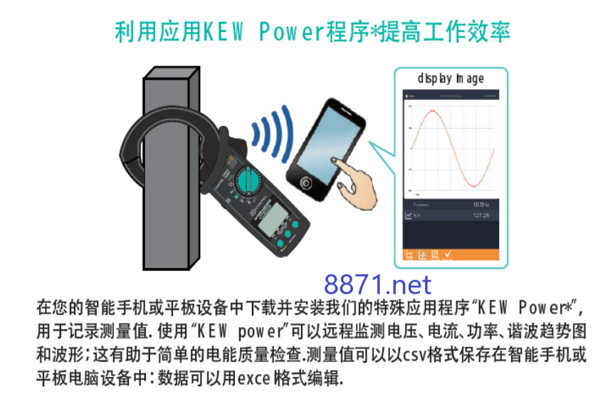 日本共立KEW2060BT鉗形功率計